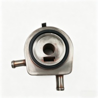 Ensemble de refroidisseur d'huile 1C010-37010 compatible avec les moteurs Kubota V3300 V3600 V3800, accessoire spécial pour excavatrices/tracteurs