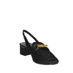 Laura Biagiotti Women's Slingback <b>Pump</b> 8960 Beige Heel Dress Shoe - Product Image 5
