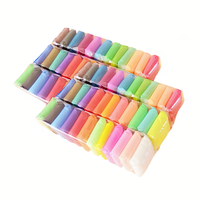 Argile super légère, douce, pour bricolage, art, artisanat, pâte à modeler éducative pour enfants, argile polymère sèche pour modelage, emballée en sachets