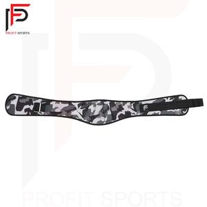 Ceinture de taille unisexe en néoprène/nylon camouflage avec logo personnalisé, accessoire d'équipement de fitness pour la musculation et l'entraînement en salle de sport - Product Image 3