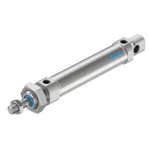 DSNU-20-100-PPV-A Stainless Steel Pneumatic Cylinder <b>Double</b> Acting Air Cylinder with Adjustable Air Cushioning - Product Image 1