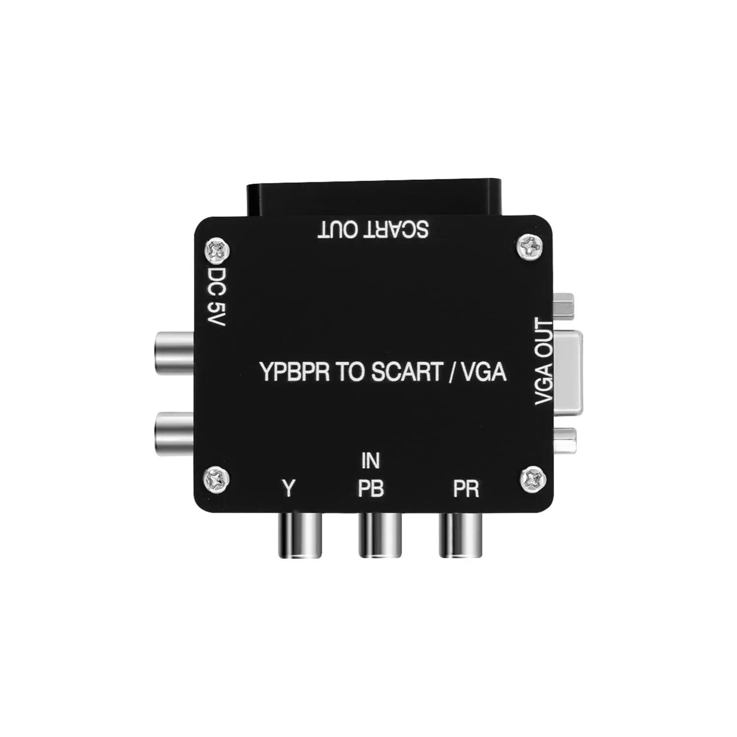 1080P Ypbpr Naar Rgbs Vga Video Converter Voor Retro Game Console Voor Wii Dvd Vga Component Audio Adapter Voor PS3 Voor PS2 Voor N64