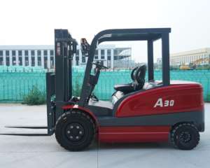 Nuovo Mini Carrello Elevatore Elettrico 2025 da 1, 1.5, 2.5, 3.5 Tonnellate, Carrello Elevatore Elettrico a 4 Ruote - Product Image 1