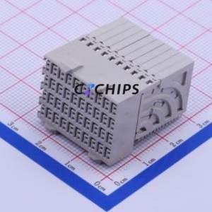 2065657-1 Board-to-Board & Backplane Connector Bent Lead Through Hole,P=2.5mm Connector 120P 2.5mm Right Angle Insert 8 - Product Image 1