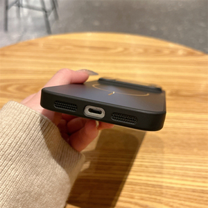 Étui magnétique métallique électroplaqué uni simple qui transforme instantanément votre <span class=keywords><strong>iPhone</strong></span> 17 <span class=keywords><strong>Pro</strong></span> Max en 17 <span class=keywords><strong>Pro</strong></span> Max Plus - Product Image 5