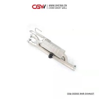 Silencieux d'échappement, Performance son actif, avec vannes, pour Dodge Ram 5,7 l, 4x4, Catback