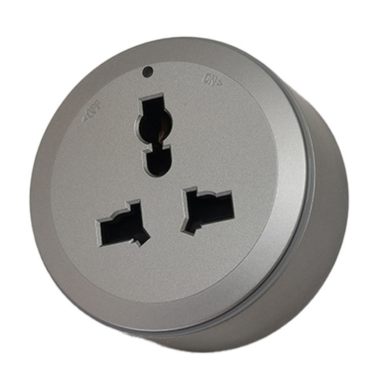 VNX Hot Sell Track Socket 16A 3pin Universal UK Rail Socket for Train