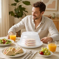 Couvre-plat anti-éclaboussures en silicone de qualité alimentaire, écologique, pliable et extensible pour la cuisson, les assiettes, les plats, les bols, la cuisine