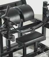 Équipement de gymnastique commercial nouveau design plaque chargée force fitness fessier entraîneur hanche fessier entraînement propulseur machine