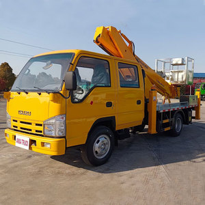 Isuzu 14เมตรรถบรรทุกทำงานทางอากาศรถบรรทุกสำหรับใช้งานในระดับความสูงติดตั้งบนแพลตฟอร์มทางอากาศราคาไม่แพง - Product Image 2