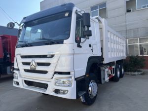 รถบรรทุกฮาวโอ 6x4 ยูโร 2 ดีเซล รถบรรทุกขนาดเล็กใหม่สำหรับงานเหมือง รถดัมพ์ 10 ล้อ บรรทุกได้ 11-20 ตัน พวงมาลัยซ้าย กล้องมองหลัง 251-350 แรงม้า 6-8 ลิตร - Product Image 5