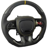 Volant en fibre de carbone forgé personnalisable pour Dodge Durango Viper, cuir Alcantara, pièces de performance