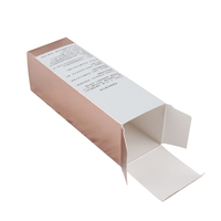 Emballage de boîte de papier cosmétique d'impression personnalisée en gros Emballage de boîte en carton personnalisé pour soins de la peau
