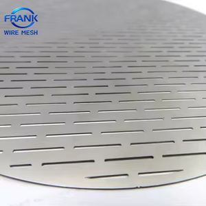 Grille de ventilation pour dissipateur thermique d'équipement électrique moteur, en acier inoxydable, maille gravée, anodisée noire, anti-poussière, personnalisée, à zone ouverte - Product Image 3
