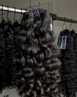 Cheveux humains bruts ondulés naturels, qualité supérieure, 100 % bruts, cuticules alignées, non traités, provenance unique, boucles birmanes