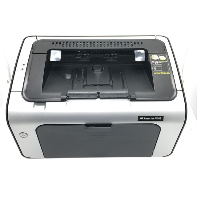 2021 Used Original New Single Function Monochrome Printer for HP LaserJet Pro P1108 Printing Machine With Black Toner Cartridge