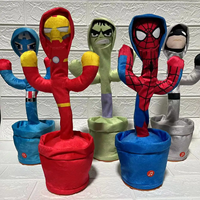 Bébé chantant dansant Cactus en peluche Bailarin USB charge livraison gratuite Dansant parlant danse Cactus pour enfants