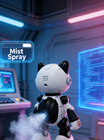 Robot Educativo Inteligente con IA, Juguete con Control Remoto, Recargable por USB, Material Plástico, para Niños de 4 a 6 Años