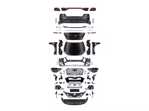 ชุดแต่ง Horch Bodykit สำหรับ <span class=keywords><strong>Audi</strong></span> A8 D4 ปี 2011-2017 รุ่นปรับโฉม (Facelift) ให้เป็นรุ่น A8 D5PA ปี 2023 พร้อมไฟหน้า LED คุณภาพสูง อะไหล่รถยนต์รุ่นใหม่ล่าสุดปี 2025 - Product Image 2