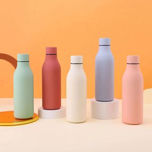Bouteille d'eau isotherme en acier inoxydable à double paroi personnalisée de 500 ml avec logo, pour boissons chaudes et froides - Product Image 4