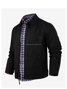 Quét mã qr R L Logo áo khoác thêu nam mùa thu và mùa đông áo khoác Kỳ Cựu Áo khoác ve áo hàng đầu - Product Image 4