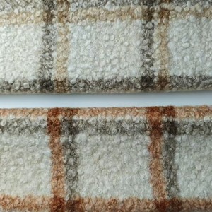 고품질 100% 폴리에스터 니트 원단 편안하고 부드러운 링 프린트 370-380GSM 장난감 의류 부클 셰르파 플리스 - Product Image 3