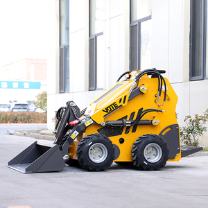 أسعار الجملة زحليقة صغيرة CE EPA Kubota محرك حركة المواد إزالة الثلوج ديزل عجلة زاحفة انزلاقية - Product Image 5