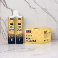 Mortier époxy pour carrelage, bicomposant, 400 ml, durée de vie de 20 ans, haute résistance à l'humidité, pour salles de bain et douches