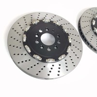 Disco de Freno Personalizado de Alto Rendimiento con Campana Central Perforada, Nuevo, para Seat Leon Cupra, BMW G30 540i G22 G23 E46 M3