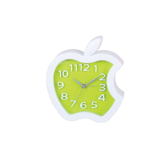 Green Customized Color Dial Creative Children's Wake up Desk Alarm Clock