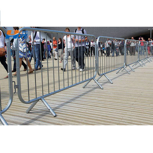 5 chân nhiệm vụ nặng nề thép mạ kẽm rào cản lồng vào nhau kiểm soát đám đông chướng ngại vật với chân cầu - Product Image 4