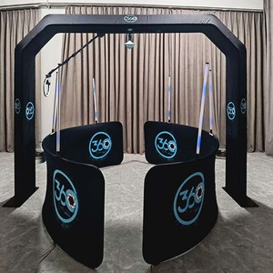 Cabina de Fotos 360° de Alta Calidad con Marco Metálico para 15 Personas, Compatible con Cámara/iPad/SLR, Impresión Instantánea, Control Remoto - Product Image 5