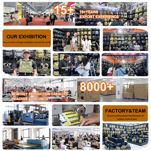 <span class=keywords><strong>MOLLE</strong></span>タクティカルベスト 防水 100%ポリエステル モジュラー多機能ユーティリティプレートキャリア - Product Image 2