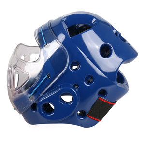 Protector de Cabeza de Karate Aprobado por la WKF <span class=keywords><strong>2022</strong></span>, Casco de Karate para Campeonatos Mundiales de Karate, Protector de Cabeza de Combate con Espuma Sumergida - Product Image 3