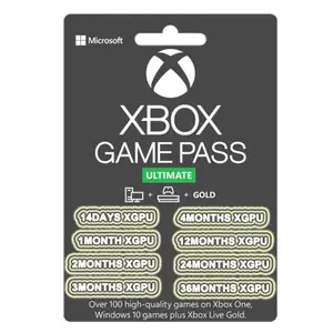 XBOX Game Pass Gift Card, 1 each