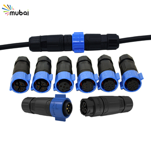 M19 kết nối không thấm nước Nam Nữ cắm 2 3 4 pin IP67 <span class=keywords><strong>IP68</strong></span> nhanh chóng khóa bảng điều khiển gắn kết cho LED ánh sáng đường phố ngoài trời <span class=keywords><strong>d</strong></span>ự án - Product Image 1