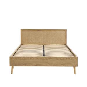 Combohome Rattan Cane <span class=keywords><strong>letto</strong></span> matrimoniale 160X200 <span class=keywords><strong>cm</strong></span> telaio del <span class=keywords><strong>letto</strong></span> incluso - Product Image 1