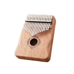 آلة موسيقية Kalimba 17, آلة موسيقية Kalimba 17 مفتاح بيانو الأبهام للأطفال والكبار سهلة تعلم بيانو الأصابع