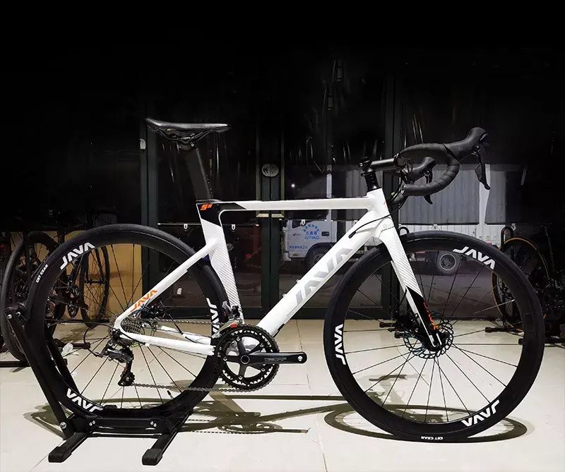 JAVA SILURO 3 новый дизайн углеродное волокно передний велосипед 700C 18 Скоростной цикл алюминиевый сплав рама дорожные велосипеды дорожный велосипед
