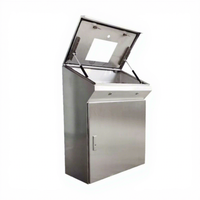 Armoire de rangement en acier inoxydable épaissi sur mesure, traitement de surface chromé/peinture en poudre pour usage industriel, fabriqué en Chine