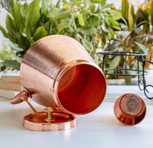 Copper <b>Water</b> Dispenser with Tap <b>5L</b> Large Capacity Vintage Style for Home Party Use - Product Image 2