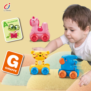 Giocattolo Educativo Chengji per l'Apprendimento delle Parole dei Bambini, Giocattolo con Lettere Smaltate a Forma di Animali e Auto, Collezione di Giocattoli Cartoon - Product Image 3