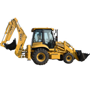 Livraison Gratuite EPA Moteur Fabricant 4x4 Back hoe Loader Retro excavadora Diesel Chine Roue Mini Excavator Backhoe Loader - Product Image 1