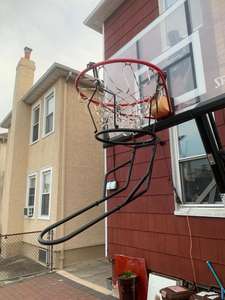 Heavy Duty Basketball Rebounder - Return Attachment with 3 Hooks for 18" Rim, Easy Install - Product Image 3