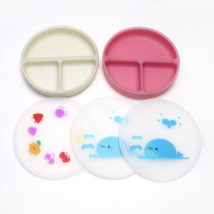 Set de Alimentación de Silicona Líquida para Bebés, Plato y Tazón de Silicona con Succión, Utensilios para la Alimentación y Destete Dirigido por el Bebé - Product Image 3