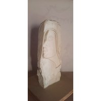 Nouvelle Sculpture en Pierre Abstraite Moderne pour la Famille, Décoration Créative Vintage pour la Maison, Art Déco, Artisanat Abstrait Nordique, Écologique