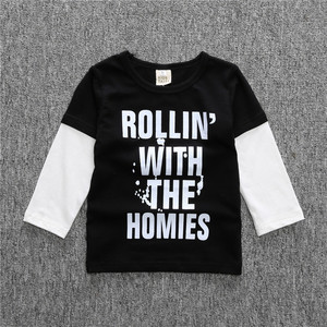 Achetez directement auprès des fabricants et distributeurs chinois Vêtements d'été pour enfants T-shirt à manches courtes imprimé pour garçons - Product Image 1
