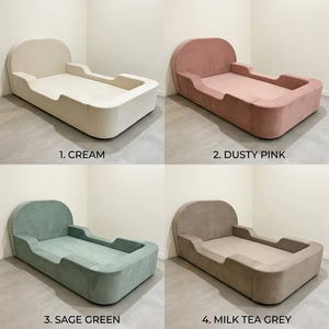 <span class=keywords><strong>Letto</strong></span> per Bambini Moderno Personalizzato Senza Struttura in Metallo, Comodo ed Ecologico, Design Ribassato per <span class=keywords><strong>Cameretta</strong></span> - Product Image 4