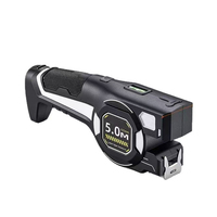 Télémètre laser 3-en-1 avec ruban à mesurer, dispositif de mesure infrarouge, viseur croisé, rechargeable, intelligent
