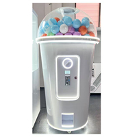 Distributeur de capsules de jouets Gacha de 75 mm et 100 mm, machine à monnayeur pour balles rebondissantes, bonbons à mâcher et grands jouets, machine à prix pour enfants